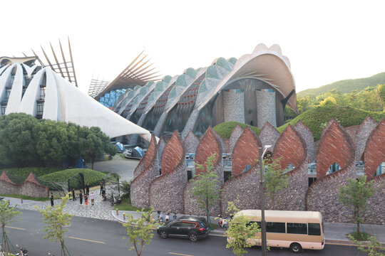 独特造型的现代建筑景观