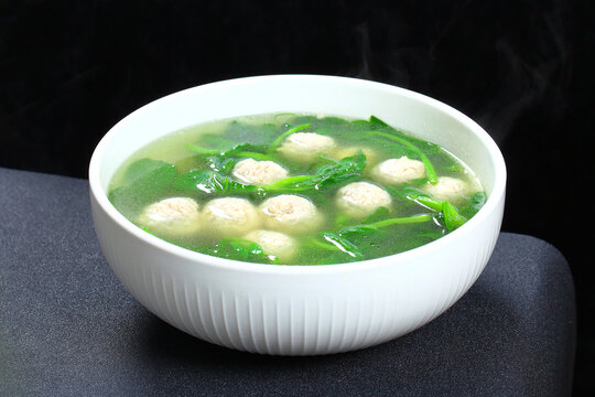 青菜肉丸汤