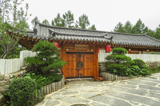 延吉朝鲜族庭院建筑