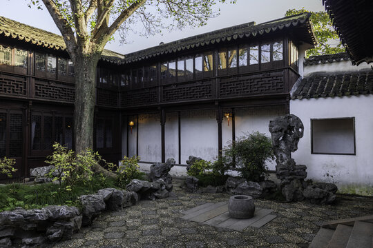 耦园建筑