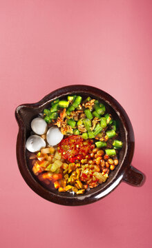 外婆菜豆角擂饭