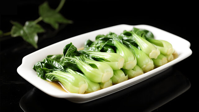 白灼菜心