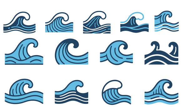 海浪波纹