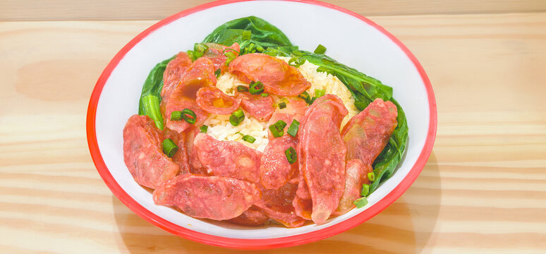 广式腊味饭