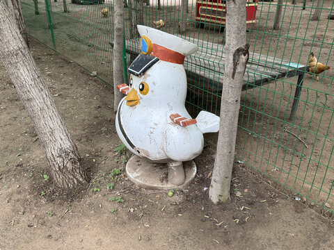 可爱小鸟造型户外装饰摆件