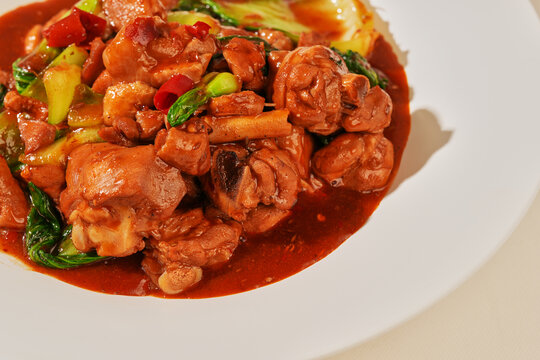 色香味俱全的麻辣鸡块