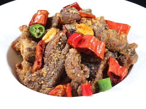 干炸颈肉