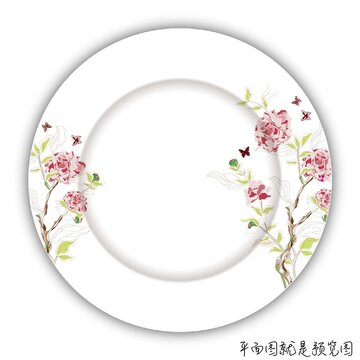 餐具花面