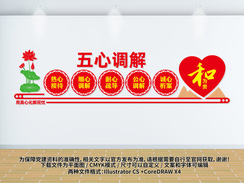 调解室文化墙