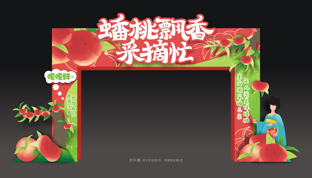 蟠桃节龙门架