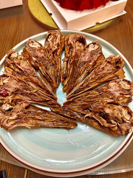 卤鸭头