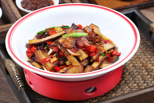 腊香干炒腊肉