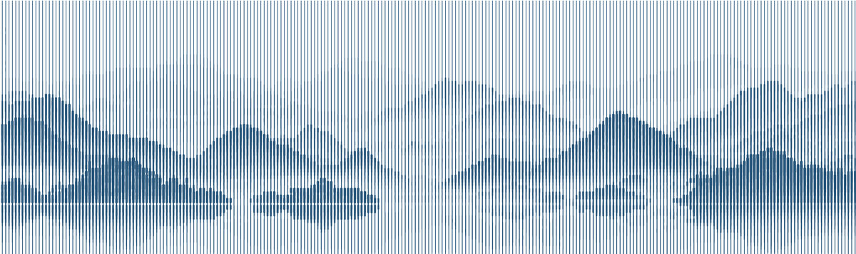 线条山水