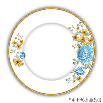 餐具花面
