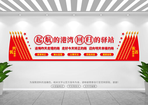 监狱文化墙