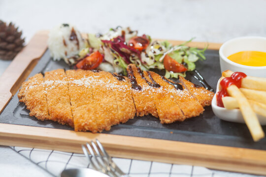 鸡扒套餐