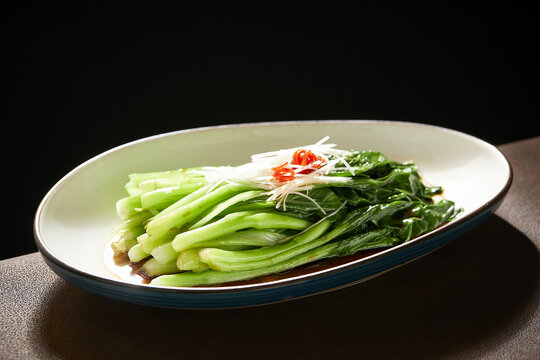 白灼广东菜心