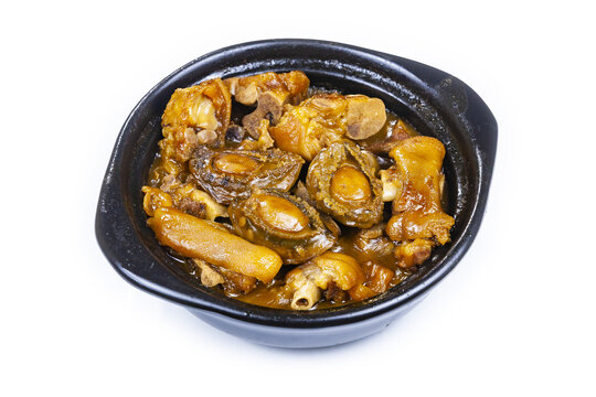 美味鲍鱼炖猪脚美食