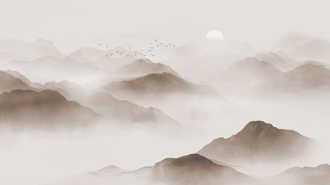 山水画