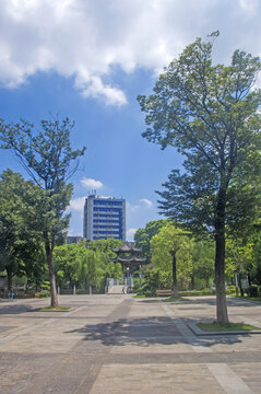 南昌孺子亭公园广场
