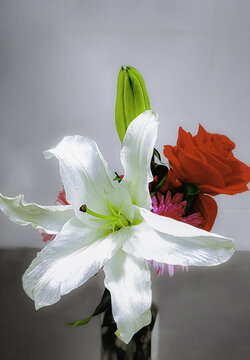 插花