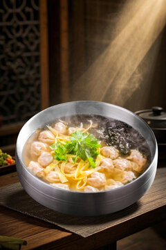 野摊小馄饨