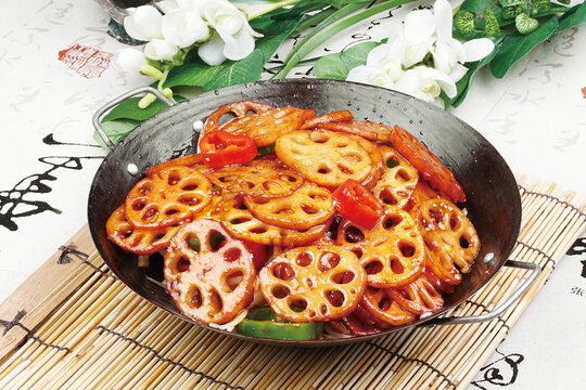 干锅藕片