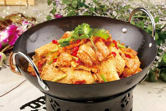 干锅千页豆腐