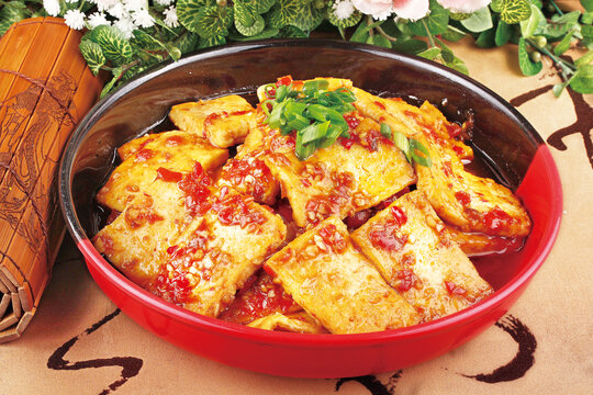 剁椒煎豆腐