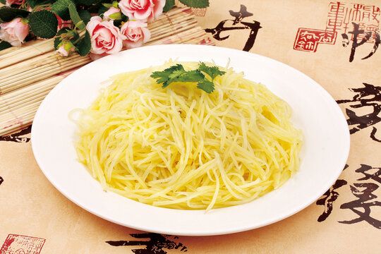 脆炒土豆丝