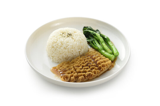 卤水金钱肚饭
