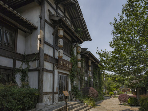 茅东风情小镇风光