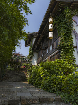 茅东风情小镇风光