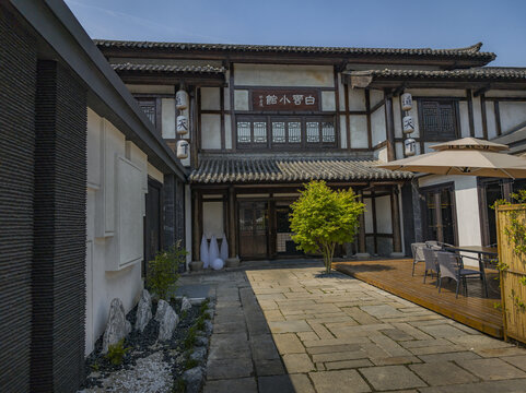 茅东风情小镇风光
