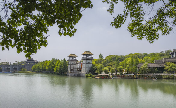 茅东风情小镇风光