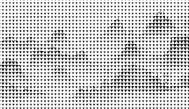 三角形镂空山