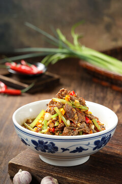 小炒黄牛肉