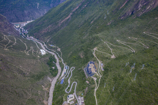 丹巴峡谷风光
