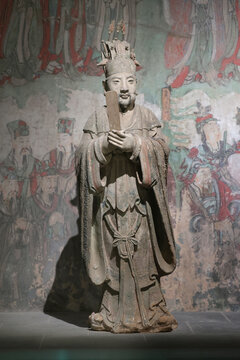 汾阳太符观明代二十八宿彩塑
