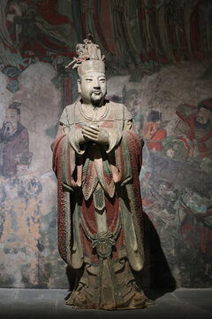 汾阳太符观明代二十八宿彩塑