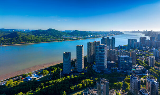 杭州市滨江区亚科中心城市环境