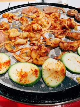 美味韩式烤肉食材大集合
