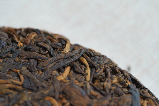 普洱茶熟茶饼茶