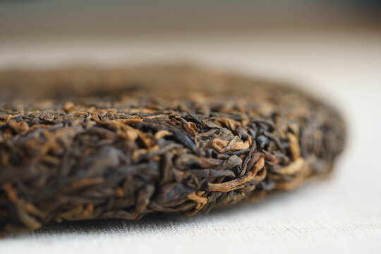 普洱茶熟茶饼茶