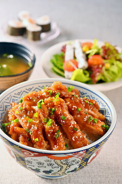 鸡排饭