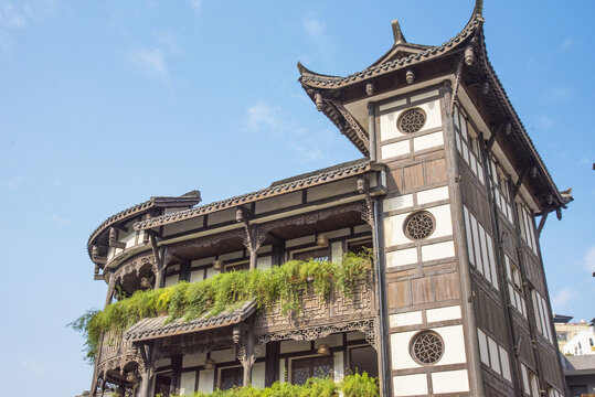 中式古风建筑的独特景致