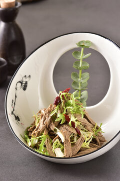 凉拌黑腐竹