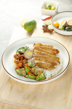 鸡排饭