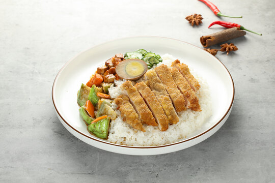 鸡排饭