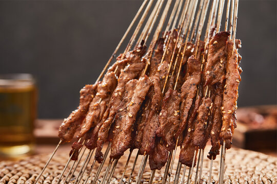 烤盐筋烤牛肉